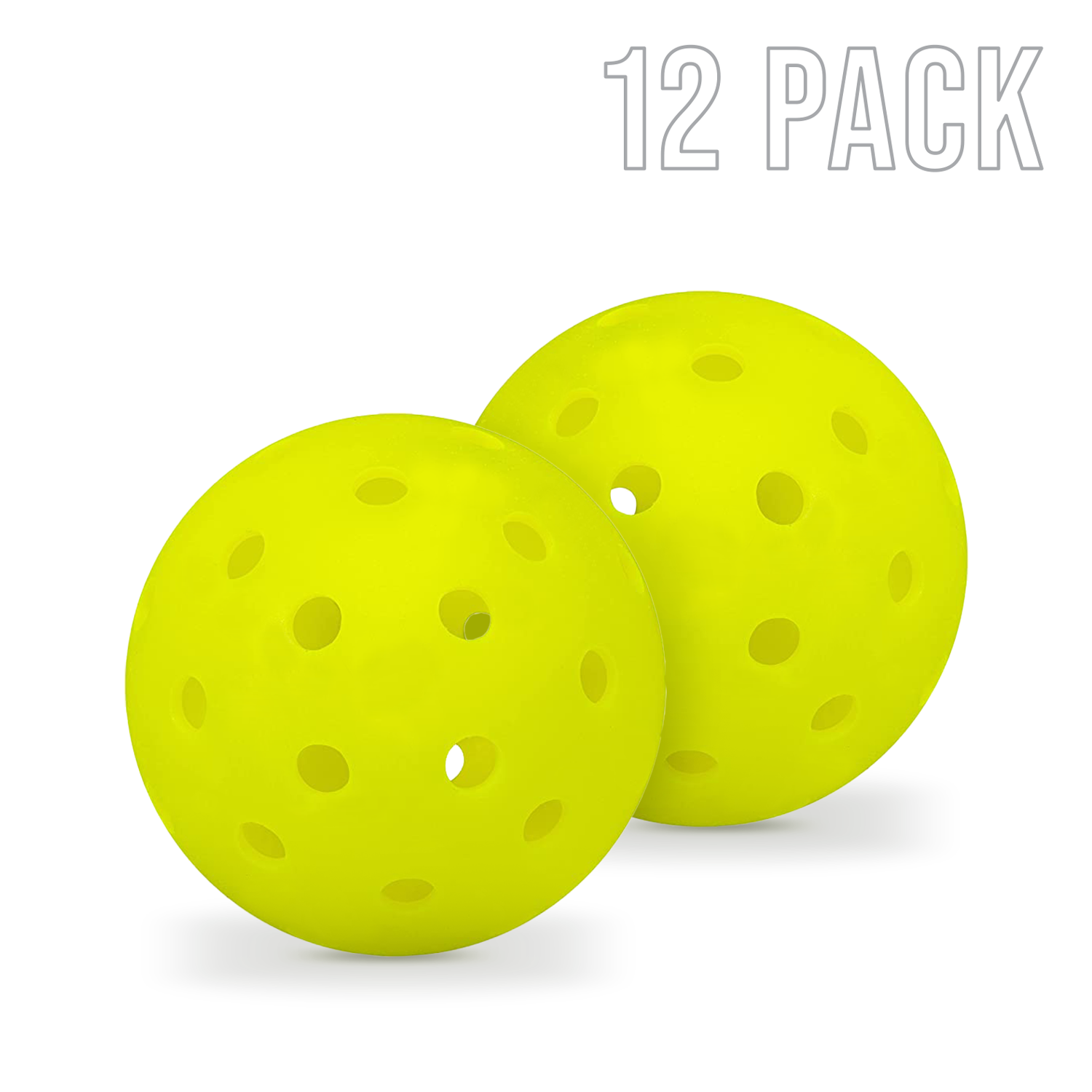 Pickleballs - 12ct