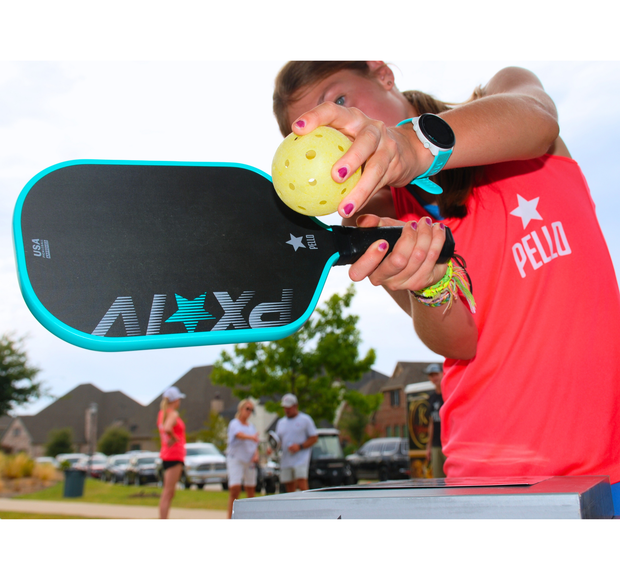 PXIV Raw Carbon Fiber Pickleball Paddle