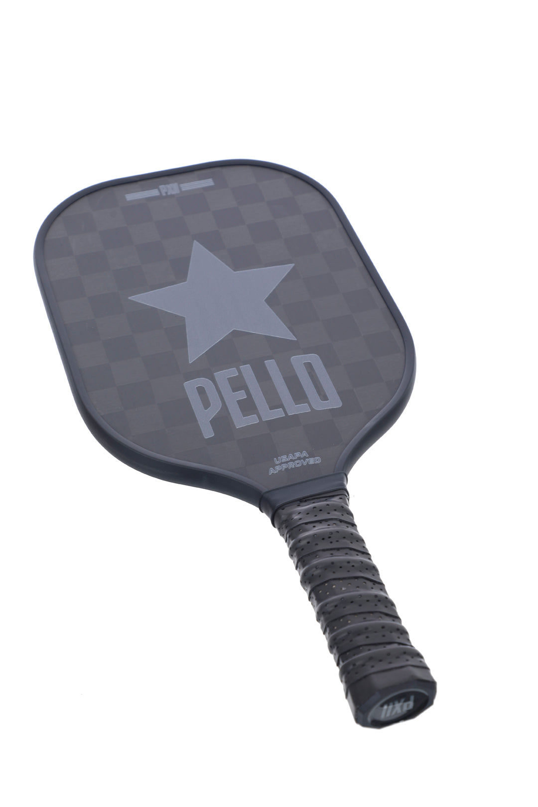 PELLO PXII 18K pickleball paddle angled photo