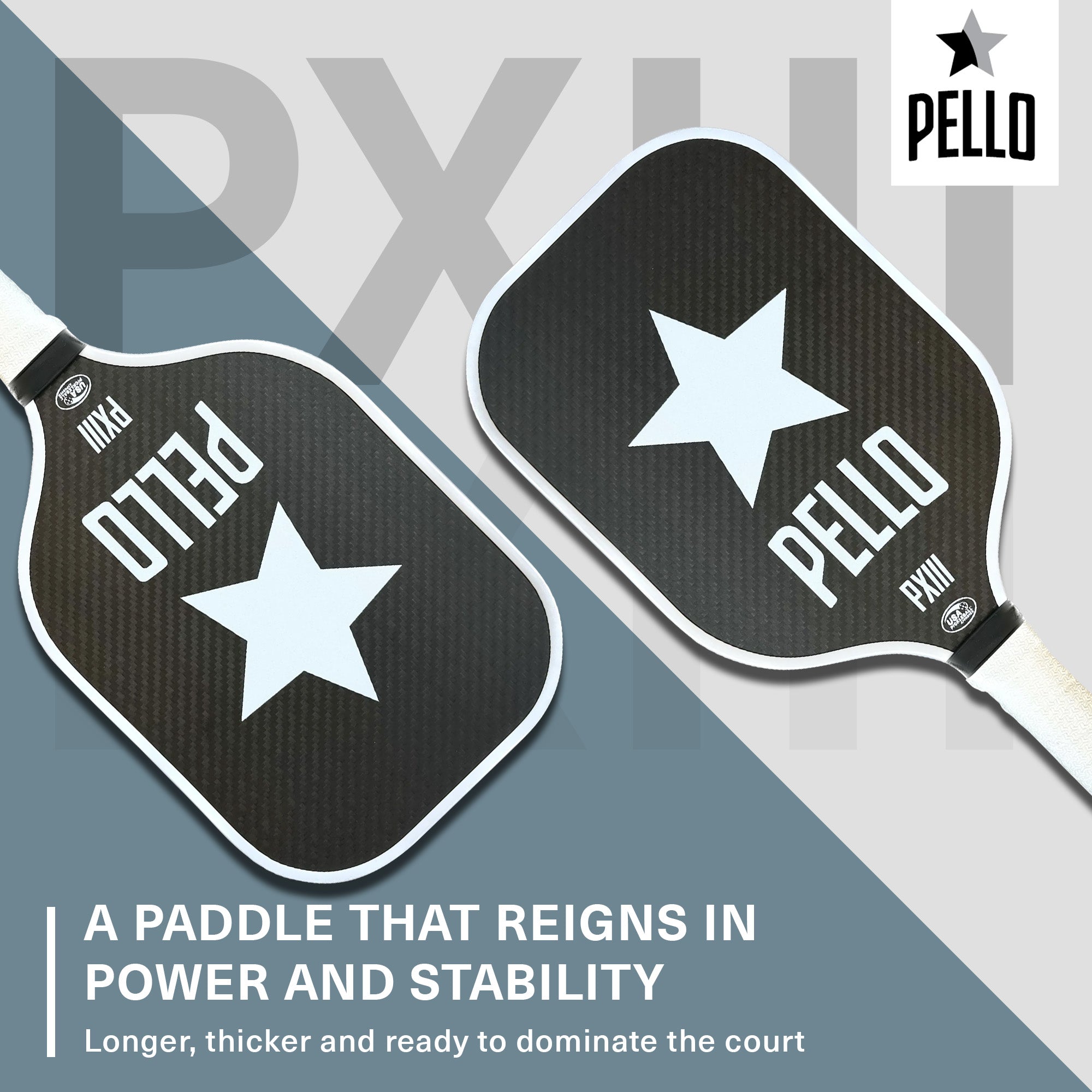 PXIII 3K Carbon Fiber Pickleball Paddle