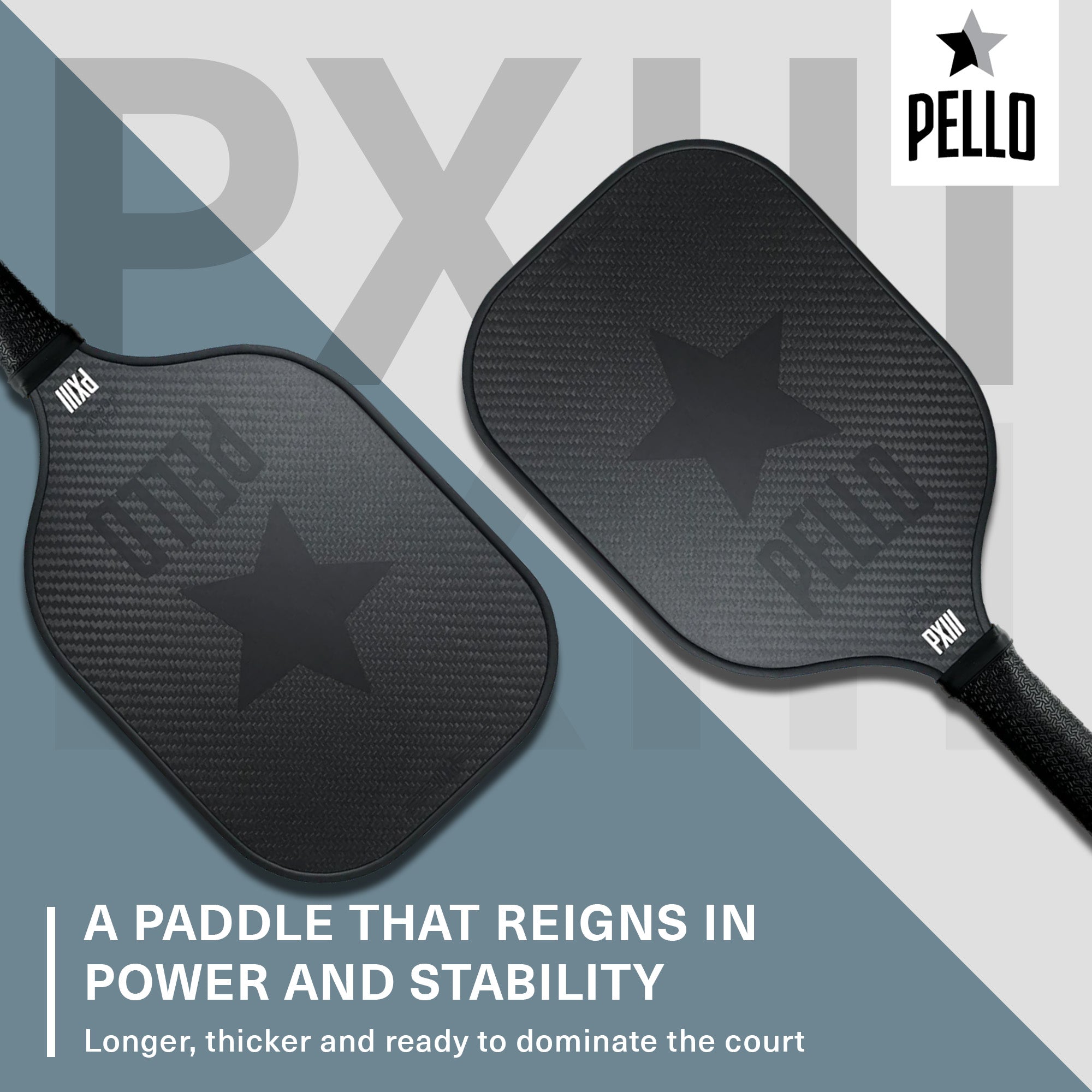 PXIII 3K Carbon Fiber Pickleball Paddle