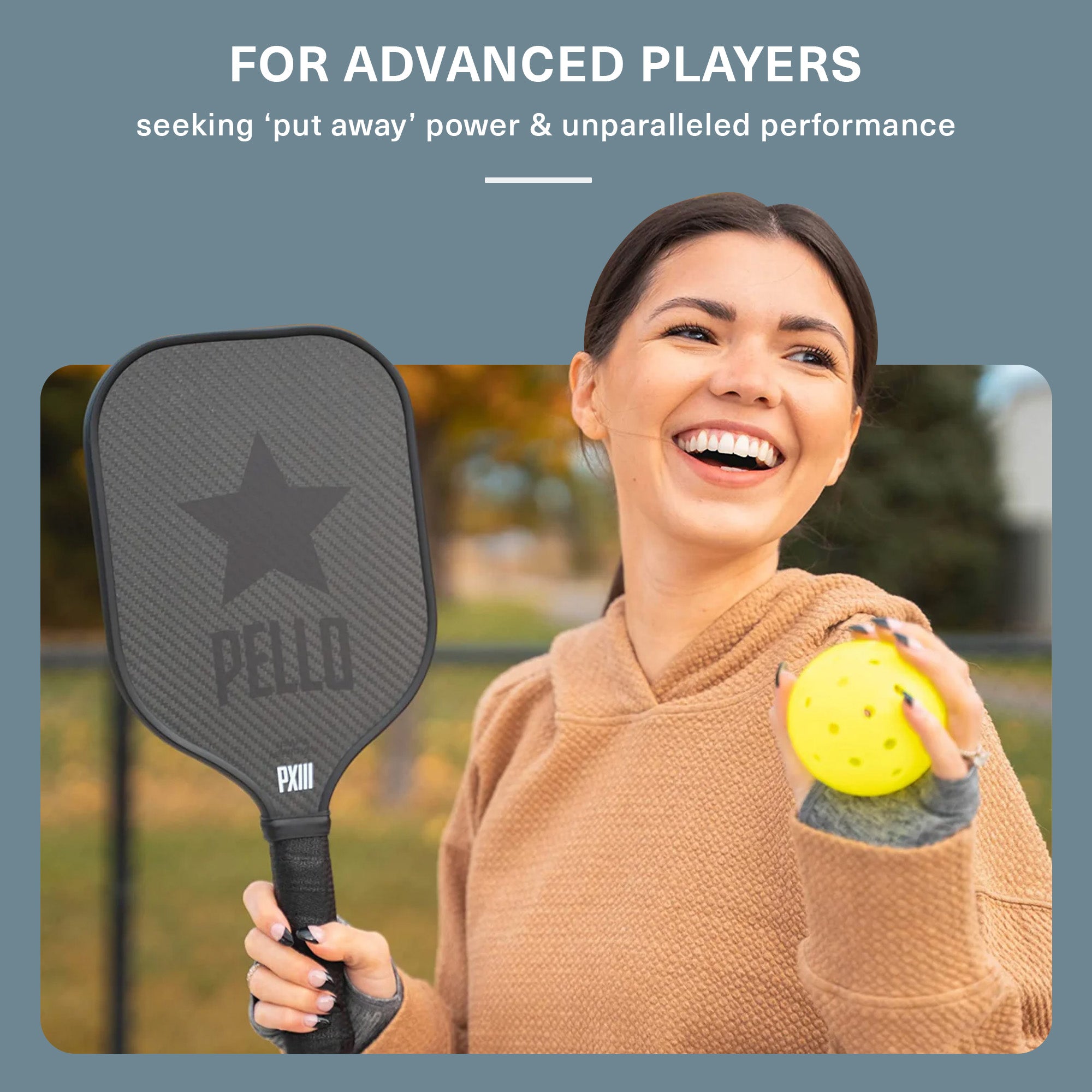 PXIII 3K Carbon Fiber Pickleball Paddle