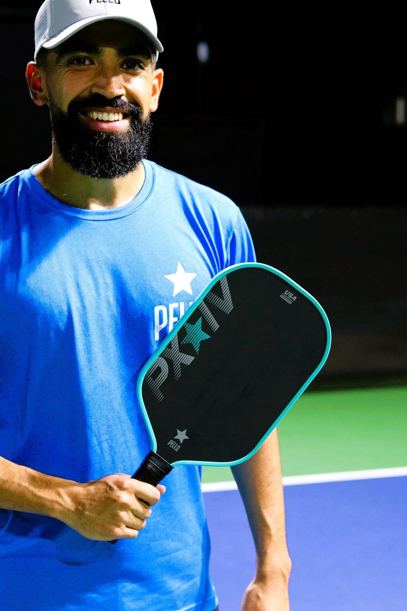 PXIV Raw Carbon Fiber Pickleball Paddle