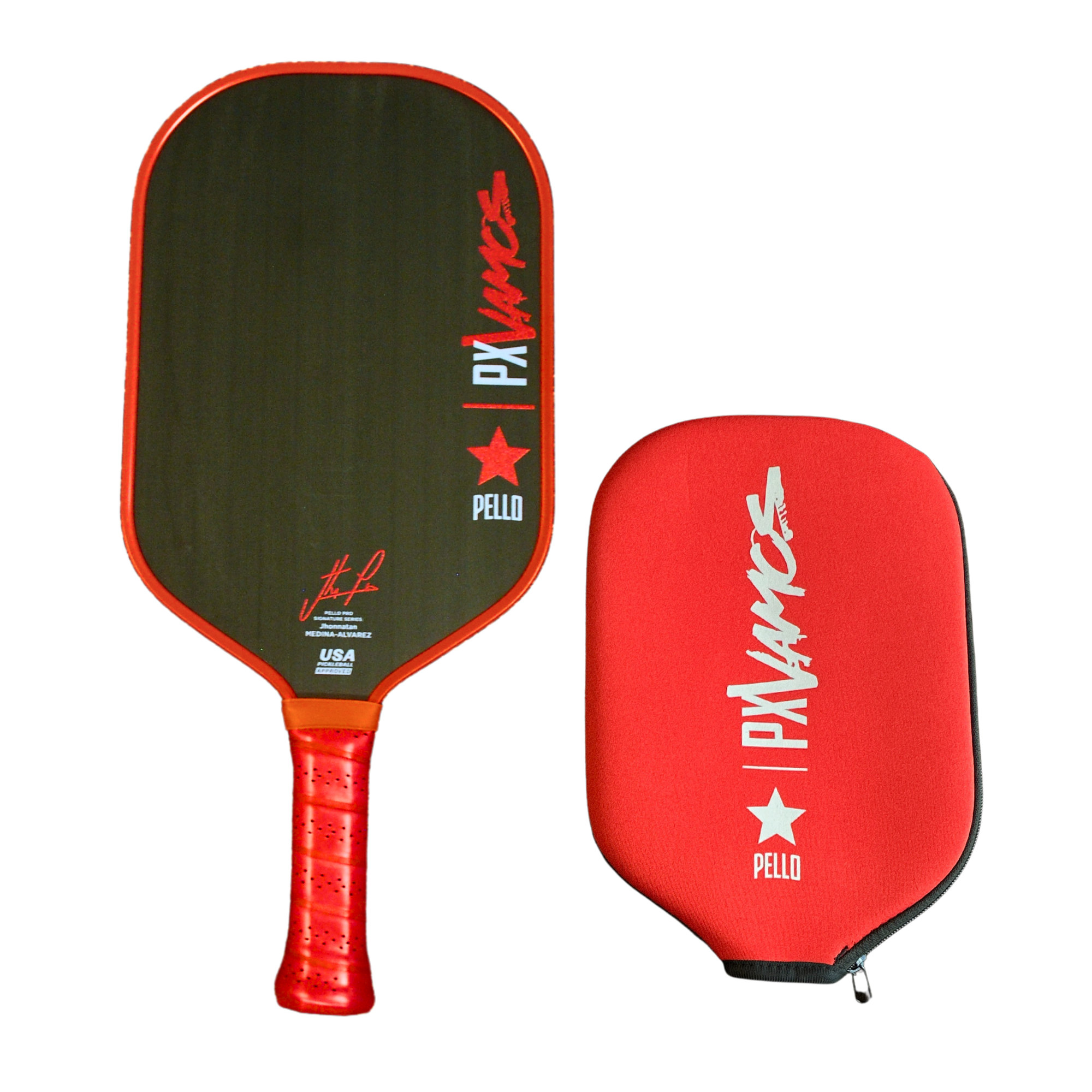 PXVamos Raw Carbon Fiber Pickleball Paddle