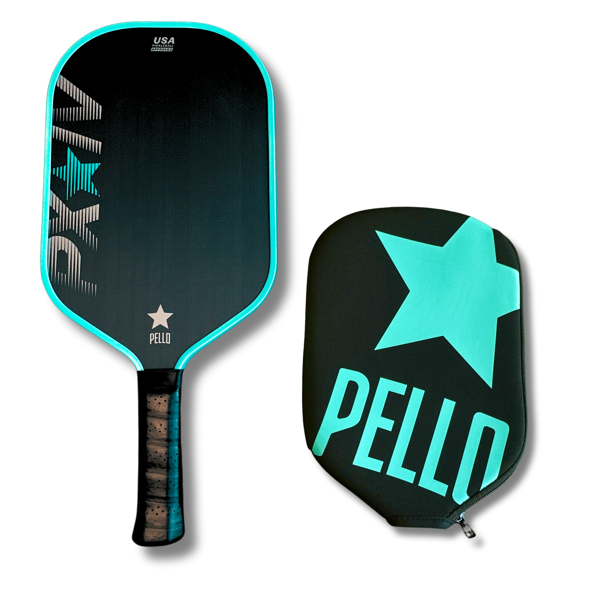 PXIV Raw Carbon Fiber Pickleball Paddle